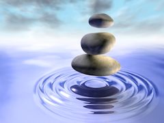 Stone and water